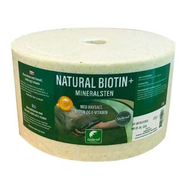 Natural Mineralsten, Biotin